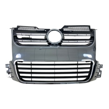 Μάσκα Vw Golf 5 - R32 design χρωμίου, χωρίς σήμα