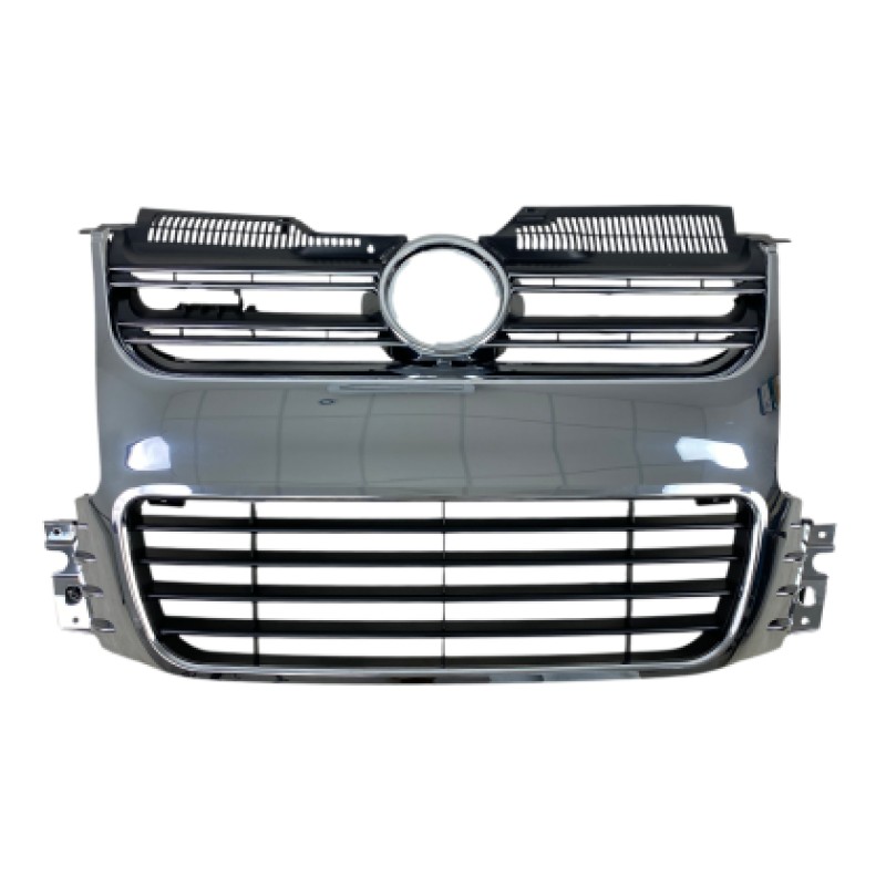 Μάσκα Vw Golf 5 - R32 design χρωμίου, χωρίς σήμα