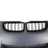 Προφυλακτήρας εμπρός BMW E90 (2008-2012) - M3 design με καρδιές, άνοιγμα για προβολάκια, χωρίς parktronic