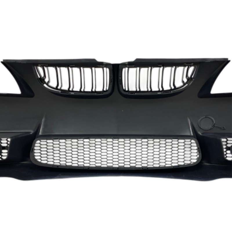 Προφυλακτήρας εμπρός BMW E90 (2008-2012) - M3 design με καρδιές, άνοιγμα για προβολάκια, χωρίς parktronic