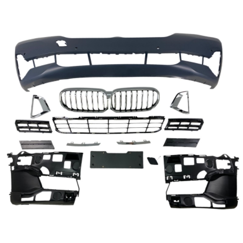 Προφυλακτήρας εμπρός BMW G30 (2020+) - Luxury Line design με ανοίγματα parktronic και κάμερα