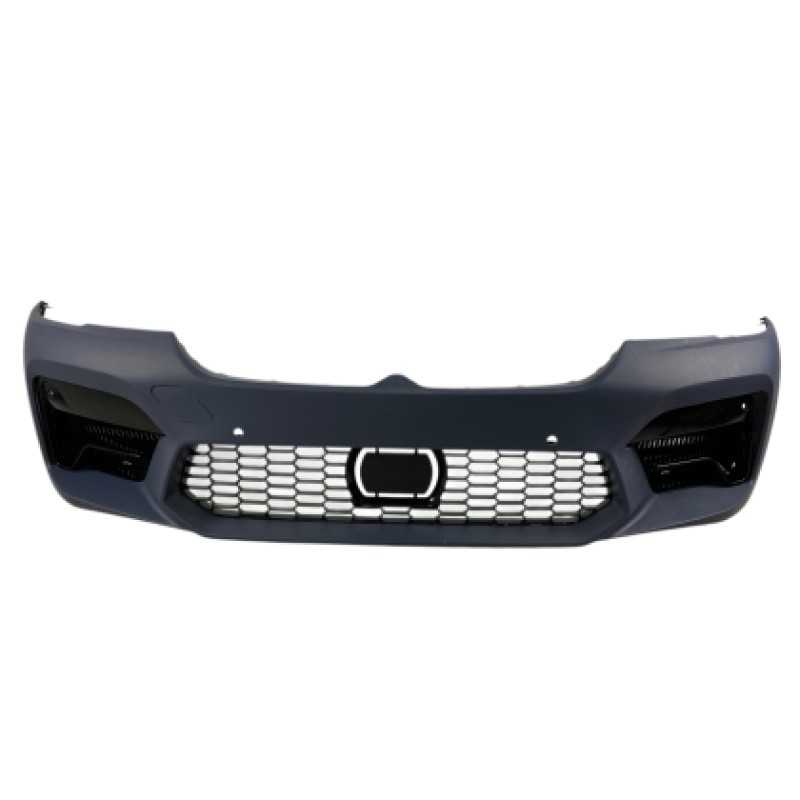 Προφυλακτήρας εμπρός BMW G30 (2020+) - M5 design με ανοίγματα parktronic και κάμερα με cruise control