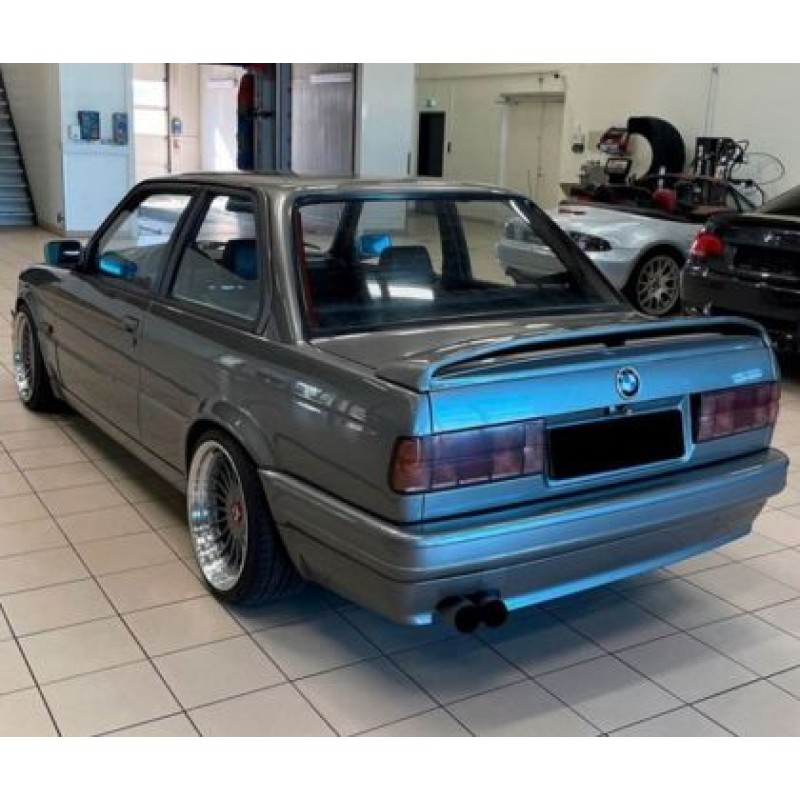 Πίσω φανάρια BMW E30 (1983-1987) - μαύρα χρωμίου - σετ 2τμχ.