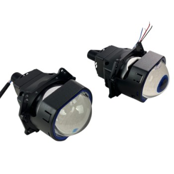 Led προτζέκτορες 3" A38 6000K - τετράγωνοι - 58W / 68W