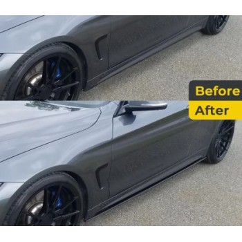 Πρόσθετα μαρσπιέ BMW F20 M Performance design - μαύρα γυαλιστερά