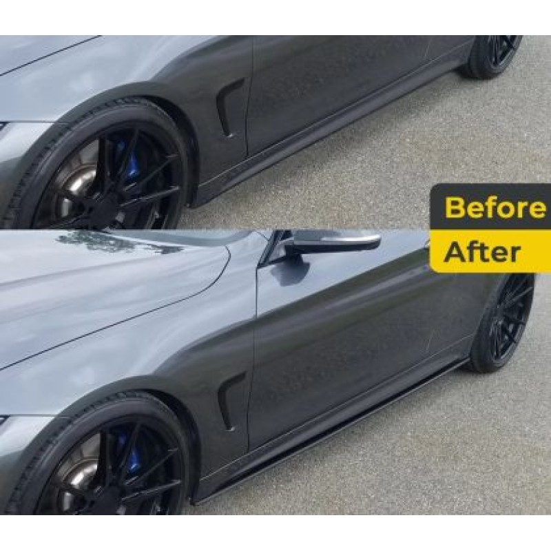 Πρόσθετα μαρσπιέ BMW F20 M Performance design - μαύρα γυαλιστερά
