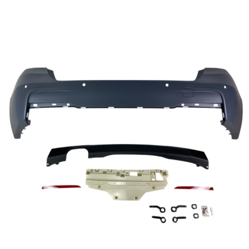 Πίσω προφυλακτήρας BMW F31 (2011-2018) - M pack design με ανοίγματα parktronic