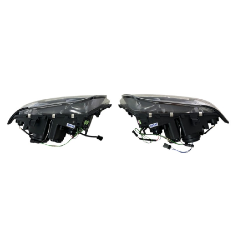 Φανάρια εμπρός BMW E46 (2001-2005) με 3D angel eyes sedan,combi