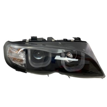 Φανάρια εμπρός BMW E46 (2001-2005) με 3D angel eyes sedan,combi Φανάρια εμπρός BMW E46 (2001-2005) με 3D angel eyes sedan,combi