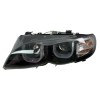 Φανάρια εμπρός BMW E46 (2001-2005) με 3D angel eyes sedan,combi