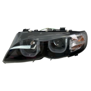 Φανάρια εμπρός BMW E46 (2001-2005) με 3D angel eyes sedan,combi Φανάρια εμπρός BMW E46 (2001-2005) με 3D angel eyes sedan,combi