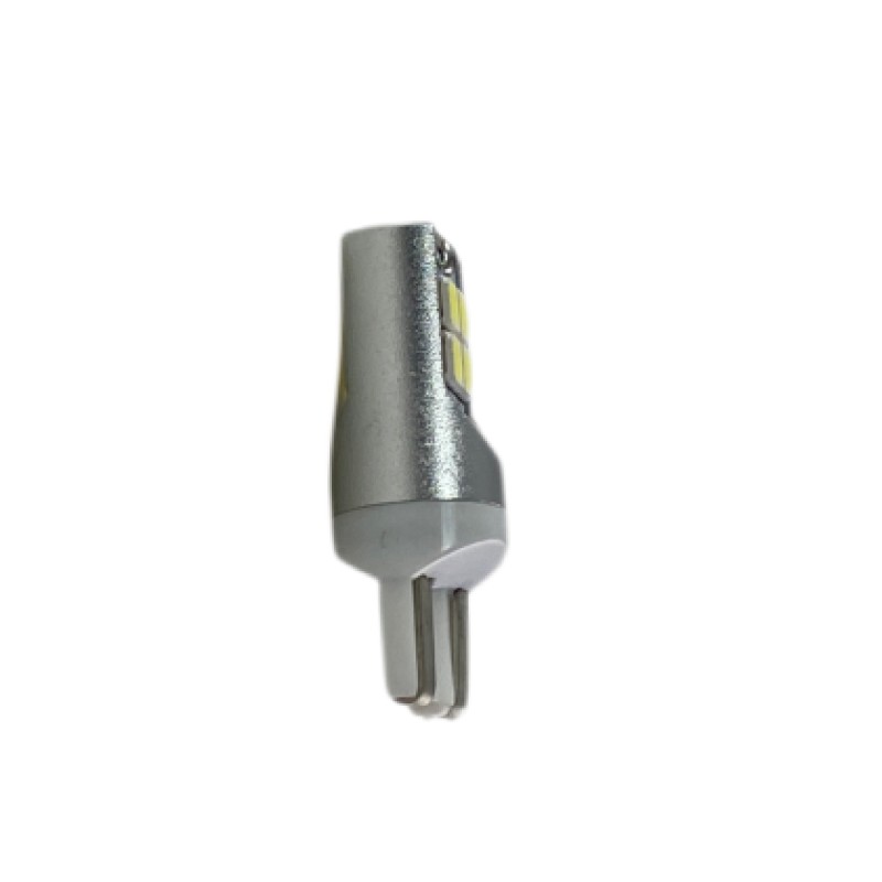 Led λάμπα τύπου Τ10 με 10 SMD led 3030 - Canbus 5000K - 1τμχ.