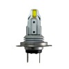 Led λάμπα H7 με 2 εξαπύρηνα led και CSP chipset - 5000K - 1τμχ.