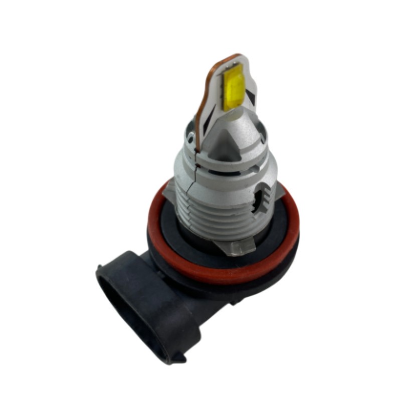 Led λάμπα H11 με 2 εξαπύρηνα led και CSP chipset - 5000K - 1τμχ.