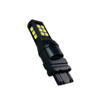 Led λάμπα τύπου T25 με 28 SMD led 2835 chipset 10-24v - λευκή - 1τμχ.