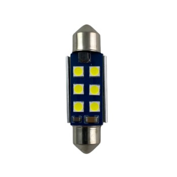 Led λάμπα για πλαφονιέρα με 6 SMD led 39mm - Canbus - 1τμχ.