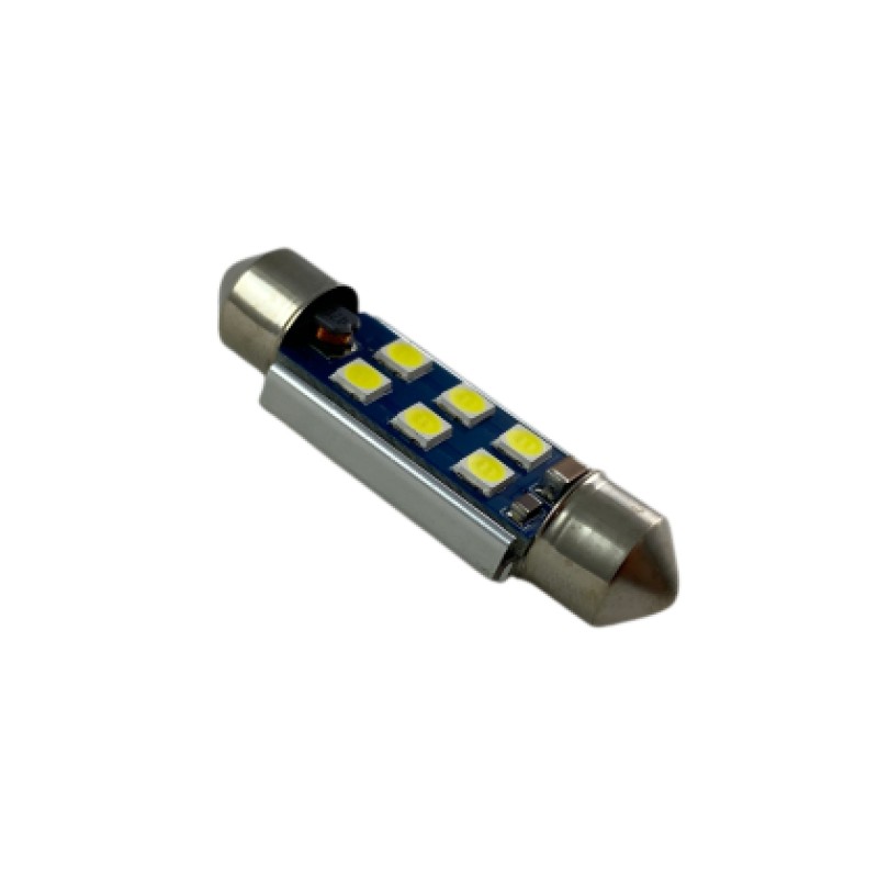 Led λάμπα για πλαφονιέρα με 6 SMD led 39mm - Canbus - 1τμχ.