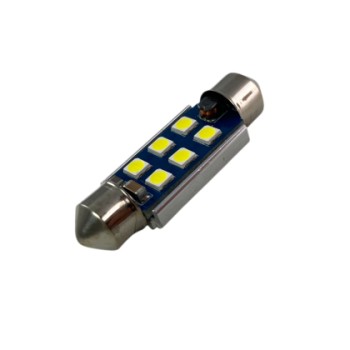 Led λάμπα για πλαφονιέρα με 6 SMD led 39mm - Canbus - 1τμχ.