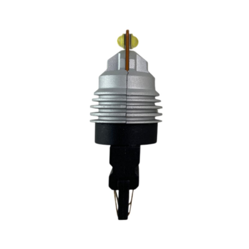 Led λάμπα τύπου T25 με 2 εξαπύρηνα SMD led και CSP chipset - λευκή διπλή - 1τμχ.