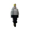 Led λάμπα τύπου T25 με 2 εξαπύρηνα SMD led και CSP chipset - λευκή διπλή - 1τμχ.
