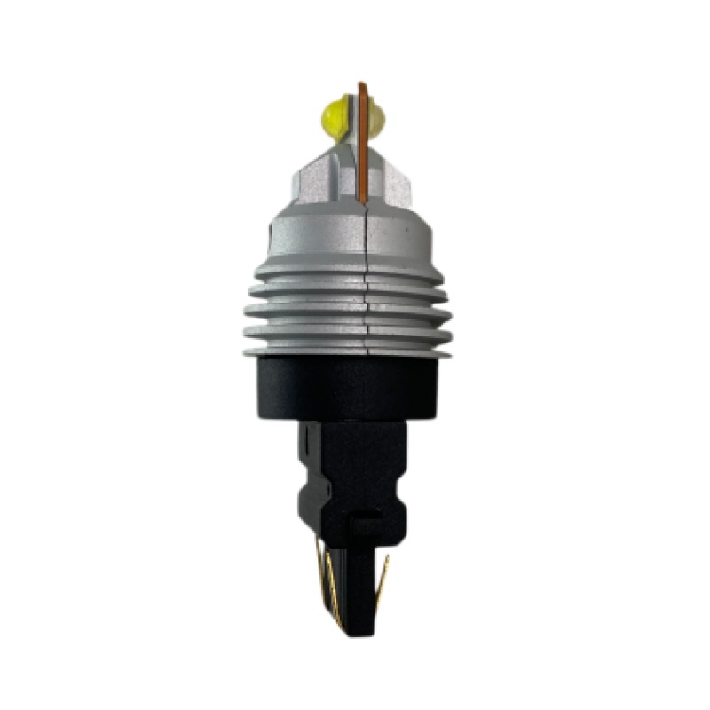 Led λάμπα τύπου T25 με 2 εξαπύρηνα SMD led και CSP chipset - λευκή διπλή - 1τμχ.
