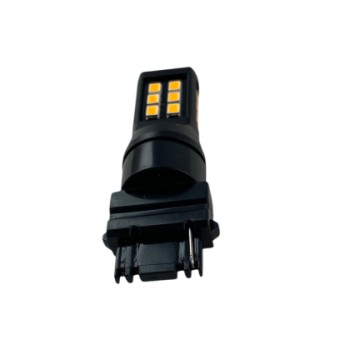 Led λάμπα τύπου T25 με 28 SMD led 2835 chipset 10-24v - πορτοκαλί - 1τμχ.