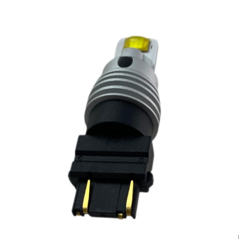 Led λάμπα τύπου T25 με 2 εξαπύρηνα SMD led και CSP chipset - λευκή διπλή - 1τμχ.