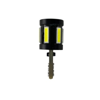 Led λάμπα τύπου Τ10 με 5 SMD led 7020 + 4 SMD μπροστά 3030 - Canbus 5000K - 1τμχ. Led λάμπα τύπου Τ10 με 5 SMD led 7020 + 4 SMD μπροστά 3030 - Canbus 5000K - 1τμχ.