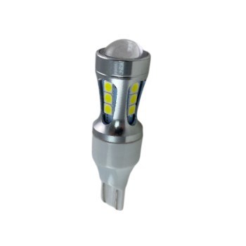 Led λάμπα τύπου Τ10 με 18 SMD led και προτζέκτορα 3030 - Canbus - 1τμχ. Led λάμπα τύπου Τ10 με 18 SMD led και προτζέκτορα 3030 - Canbus - 1τμχ.
