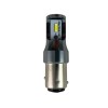 Led λάμπα τύπου BA15S με 2 SMD led 1860 - λευκή διπλή - 1τμχ.