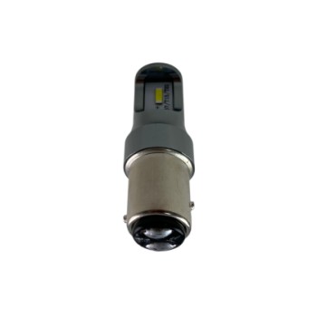 Led λάμπα τύπου BA15S με 2 SMD led 1860 - λευκή διπλή - 1τμχ.