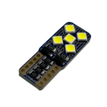 Led λάμπα τύπου Τ10 με 5+5 SMD led 3030 - Canbus - 1τμχ. Led λάμπα τύπου Τ10 με 5+5 SMD led 3030 - Canbus - 1τμχ.
