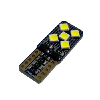 Led λάμπα τύπου Τ10 με 5+5 SMD led 3030 - Canbus - 1τμχ. Led λάμπα τύπου Τ10 με 5+5 SMD led 3030 - Canbus - 1τμχ.