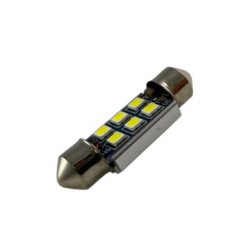 Led λάμπα για πλαφονιέρα με 6 SMD led 36mm - Canbus - 1τμχ.
