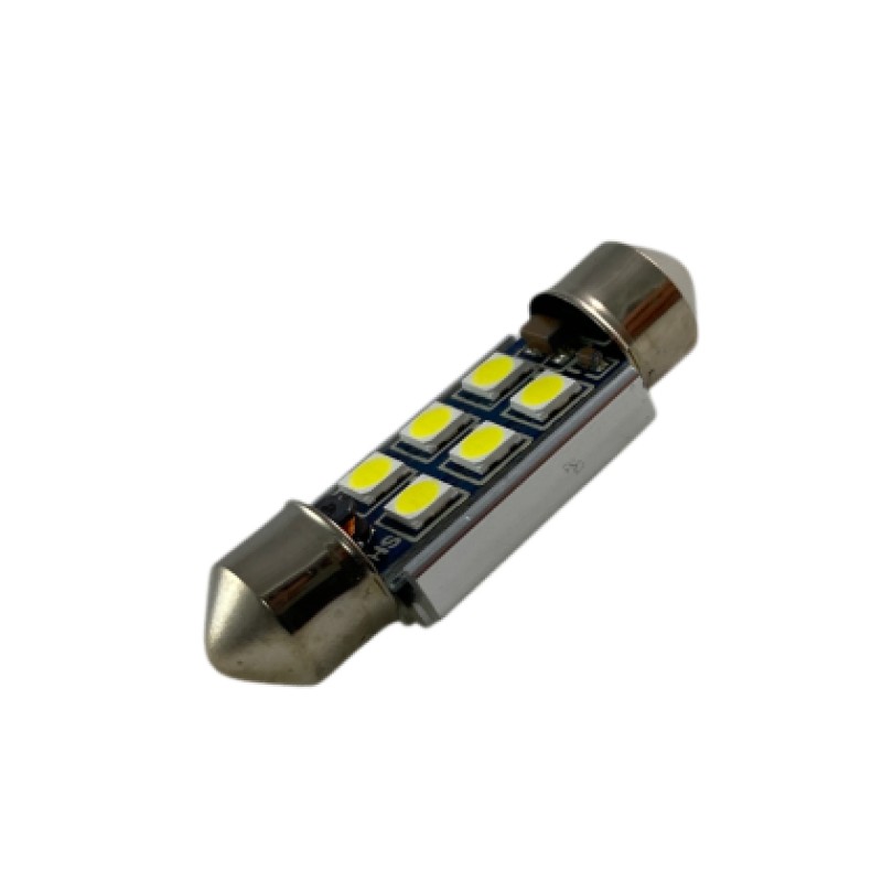 Led λάμπα για πλαφονιέρα με 6 SMD led 36mm - Canbus - 1τμχ.