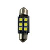 Led λάμπα για πλαφονιέρα με 6 SMD led 36mm - Canbus - 1τμχ.