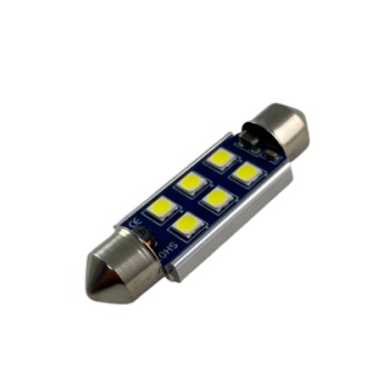 Led λάμπα για πλαφονιέρα με 6 SMD led 41mm - Canbus - 1τμχ.