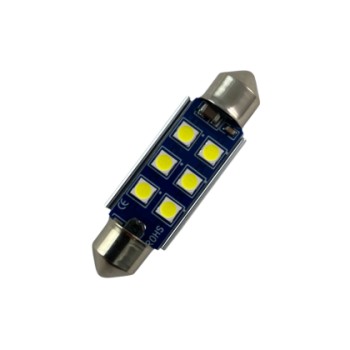 Led λάμπα για πλαφονιέρα με 6 SMD led 41mm - Canbus - 1τμχ.