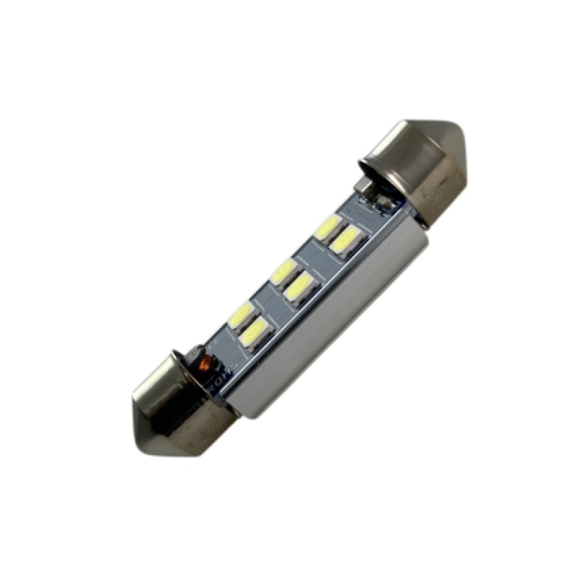 Led λάμπα για πλαφονιέρα με 6 SMD led 41mm - Canbus - 1τμχ.