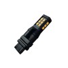 Led λάμπα τύπου T25 με 28 SMD led 2835 chipset 10-24v - πορτοκαλί - 1τμχ.