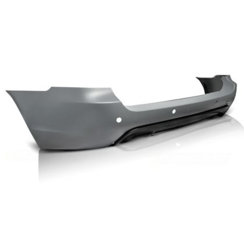 Πίσω προφυλακτήρας BMW E61 combi (2003-2007) - M pack design με ανοίγματα parktronic 24mm