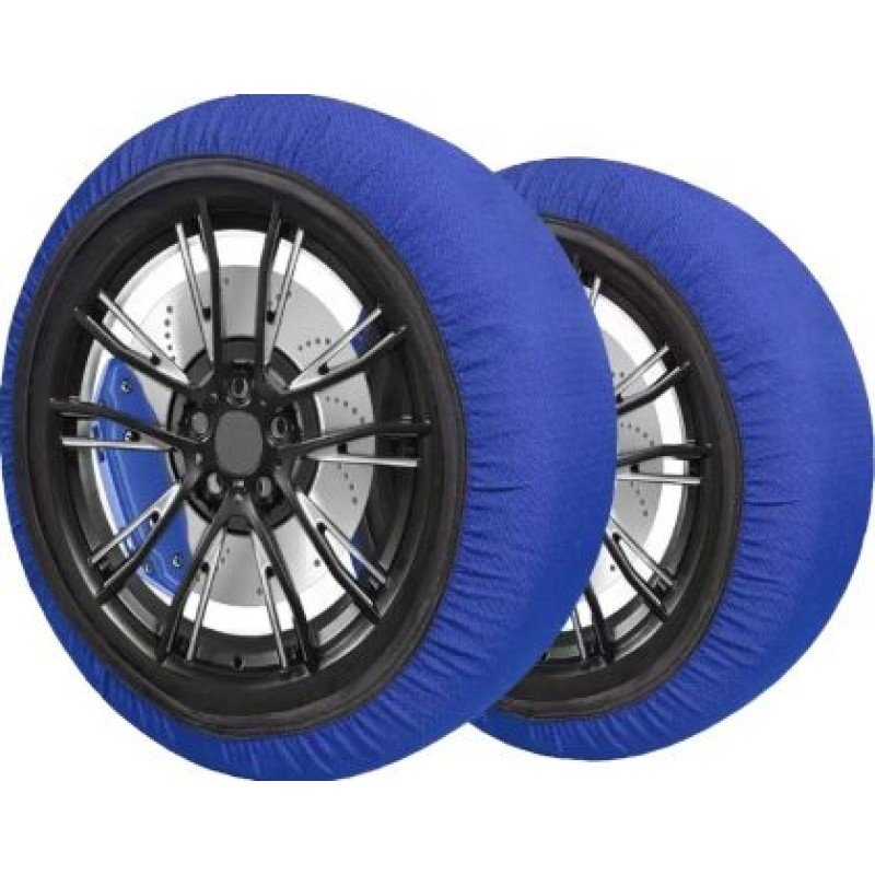 Χιονοκουβέρτες Streetech - μπλε χρώμα - μέγεθος M - σετ 2τμχ.