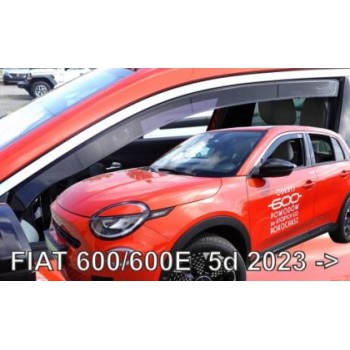 Ανεμοθραύστες Fiat 600 / 600E (2023+) - 2τμχ. εμπρός, Heko Ανεμοθραύστες Fiat 600 / 600E (2023+) - 2τμχ. εμπρός, Heko