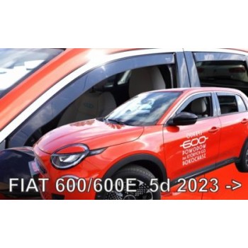 Ανεμοθραύστες Fiat 600 / 600E (2023+) - 4τμχ. εμπρός και πίσω, Heko Ανεμοθραύστες Fiat 600 / 600E (2023+) - 4τμχ. εμπρός και πίσω, Heko