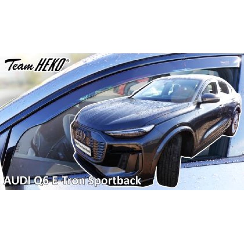 Ανεμοθραύστες Audi Q6 E-Tron Sportback (2024+) - 2τμχ. εμπρός, Heko