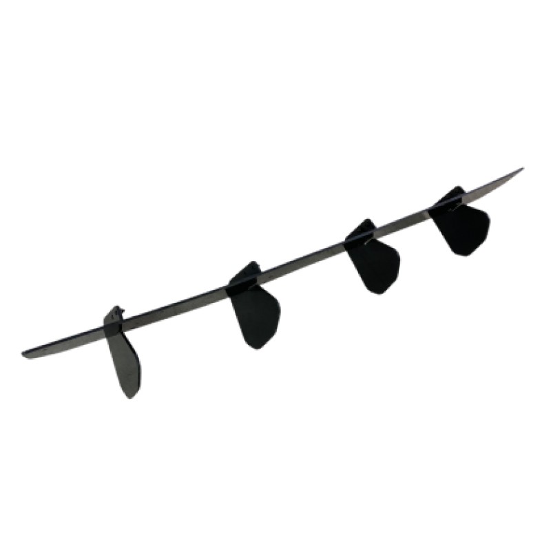 Diffuser προφυλακτήρα Vw Golf 8 R20 Blade - μαύρο γυαλιστερό