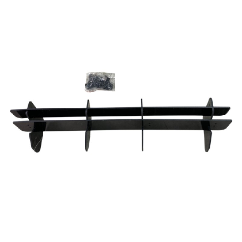 Diffuser προφυλακτήρα Vw Golf 7.5 Blade - μαύρο γυαλιστερό