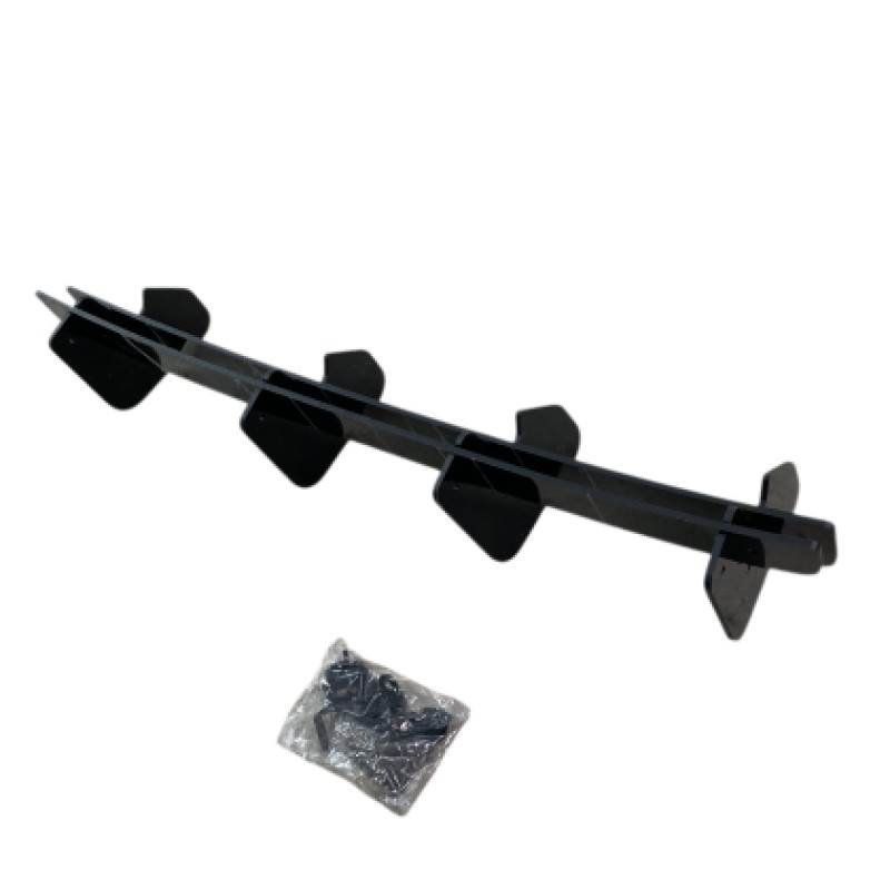 Diffuser προφυλακτήρα Vw Golf 7.5 Blade - μαύρο γυαλιστερό