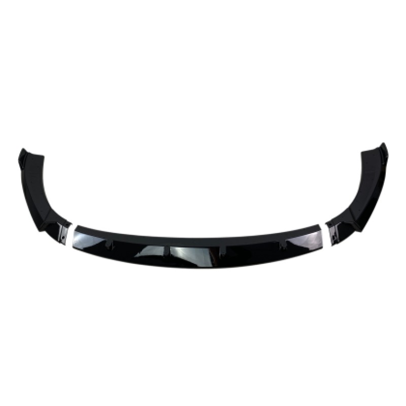 Spoiler προφυλακτήρα Seat Ibiza (2012-2017) 3πορτο FR Style - μαύρο γυαλιστερό