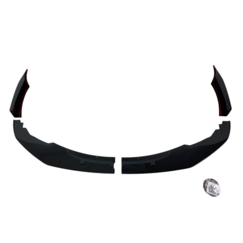 Spoiler προφυλακτήρα BMW F20 (2011-2014) M Performance Style - μαύρο γυαλιστερό